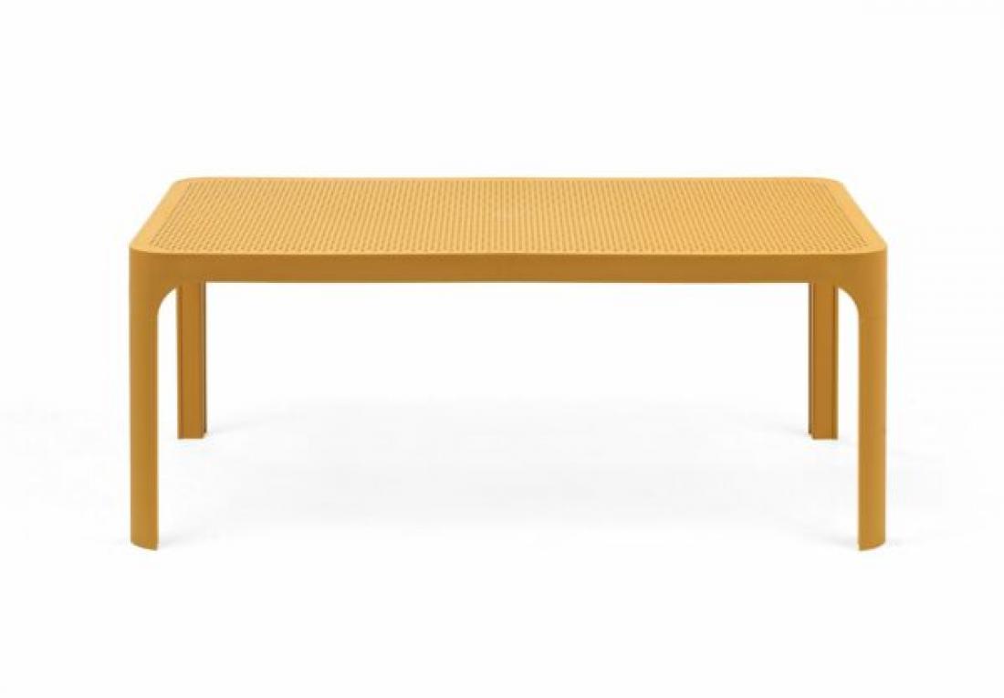 NARDI Net Coffee Table 100 Mustard Yellow 600x600