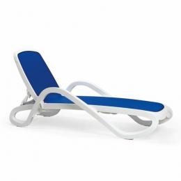 NARDI Alfa Sun Lounger White Blue 600x600