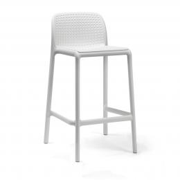 NARDI Lido Outdoor Counter Height Stool White