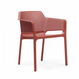 NARDI Net Chair Coral Red 600x600