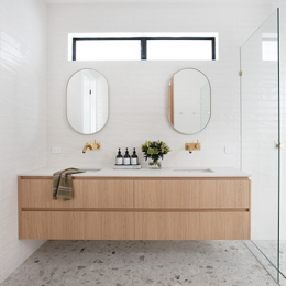 Laminex Woodgrains Collection Bathroom Bisque