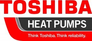 TOSHIBA HEAT PUMPS LOGO hi resolution think toshiba reliability