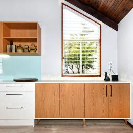 Prime Mel Sovereign Oak Sarah Makin Designer for Kitchen Studio Christchurch